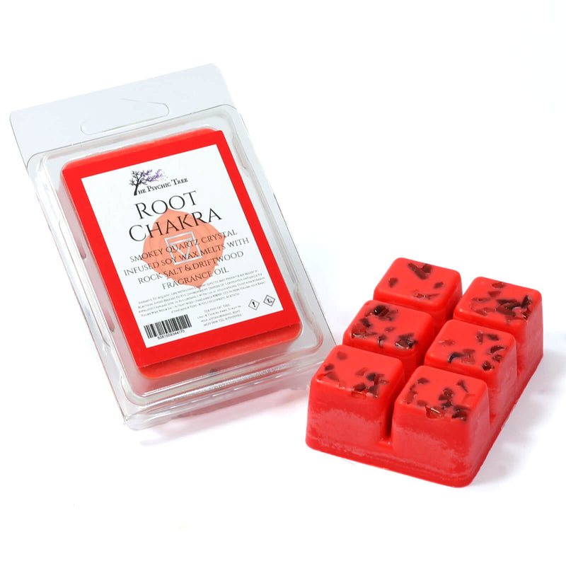 Root Chakra - Crystal Infused Scented Wax Melts