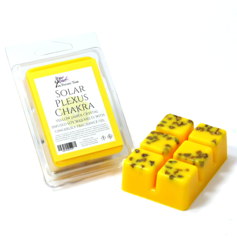 Solar Plexus Chakra - Crystal Infused Scented Wax Melts