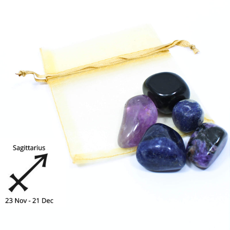 Sagittarius - Sign Of The Zodiac Healing Crystal Pack