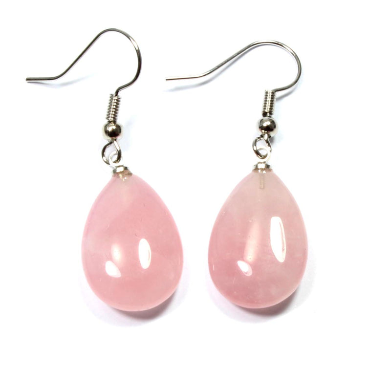 Coco Statement Teardrop Pearl Gemstone Earrings in 9ct Rose Gold — The  Jewel Shop