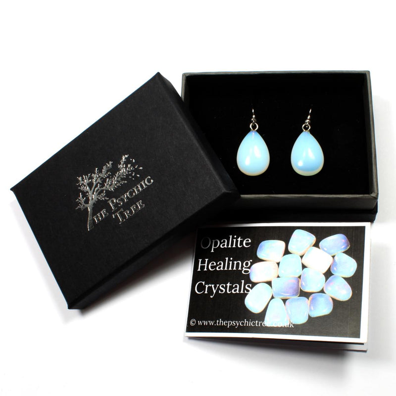 Opalite Teardrop Earrings